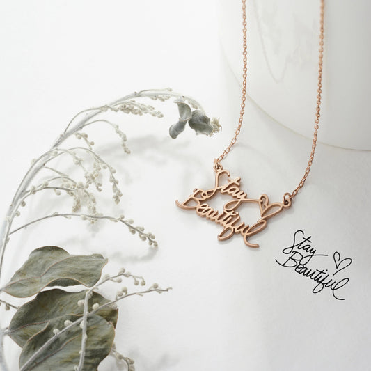 Handwriting Necklace