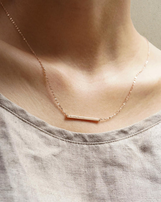 Skinny Bar Necklace