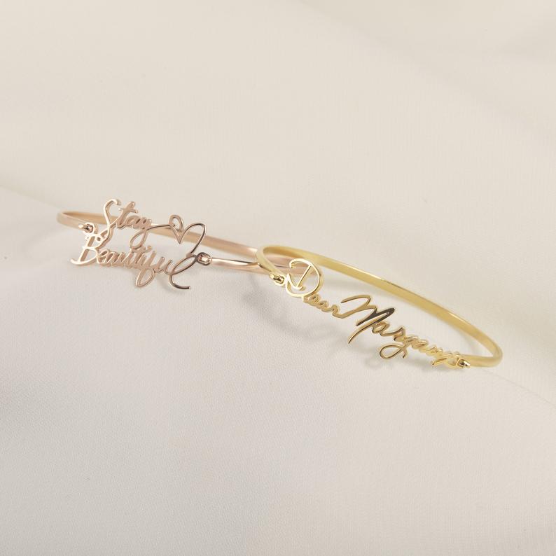 Memorial Signature Bracelet