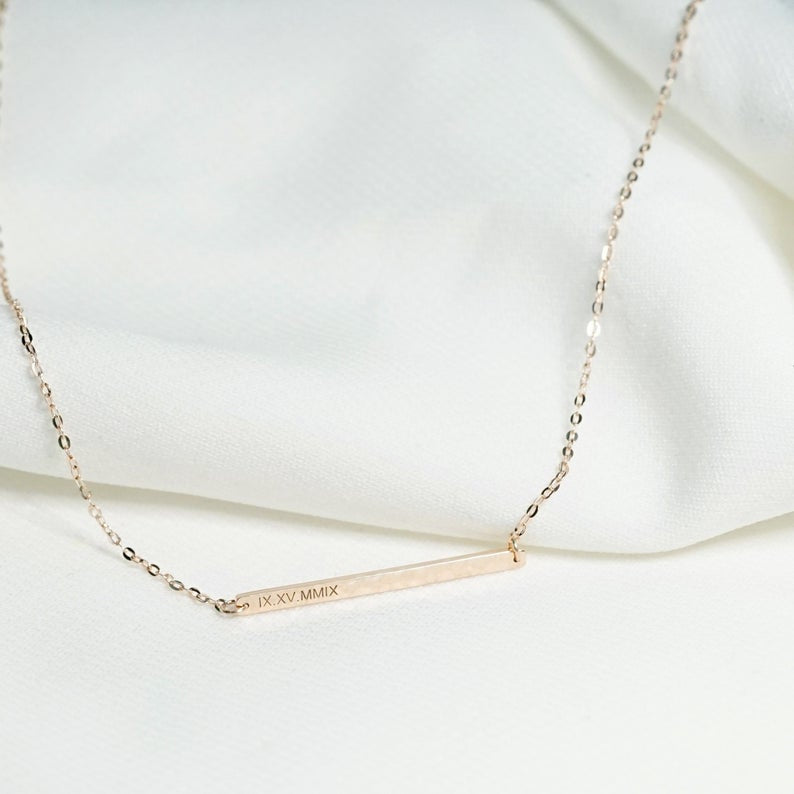Skinny Bar Necklace