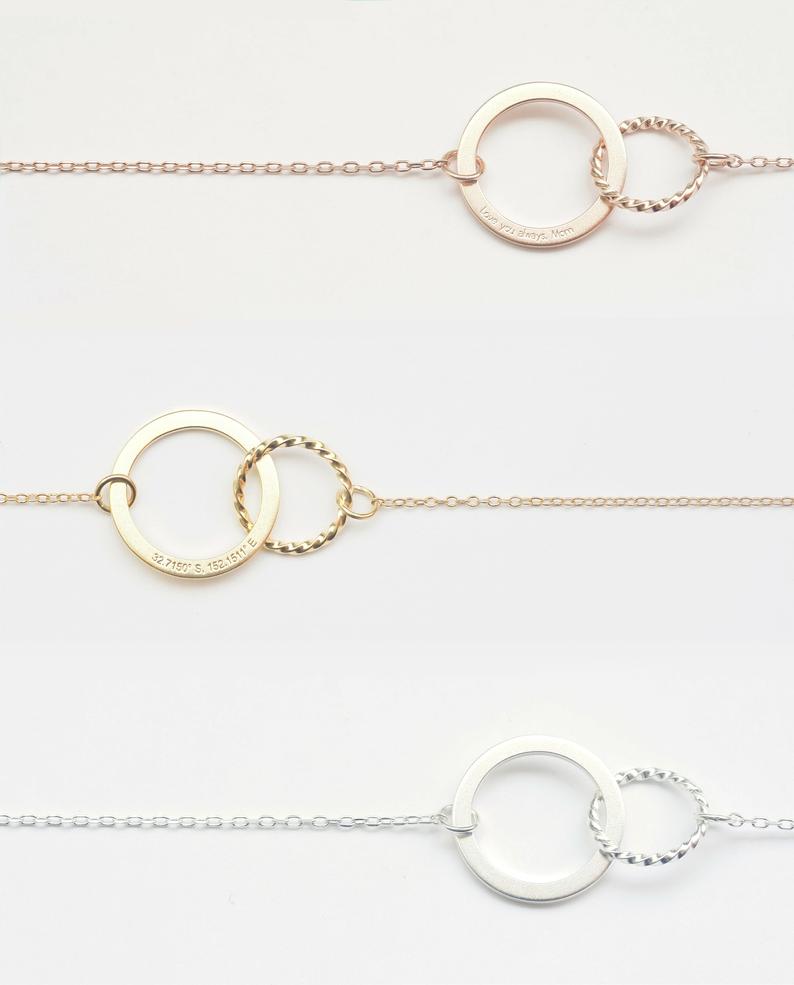 Personalized Infinity Necklace