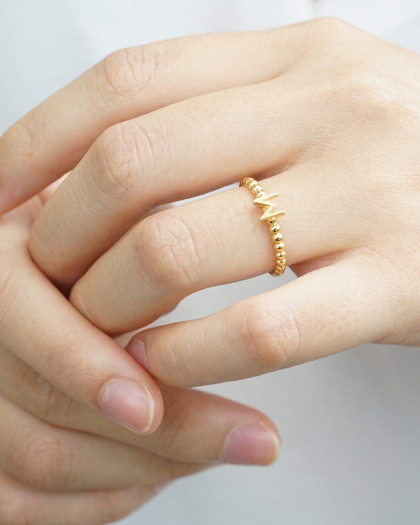 Minimalist Name Ring