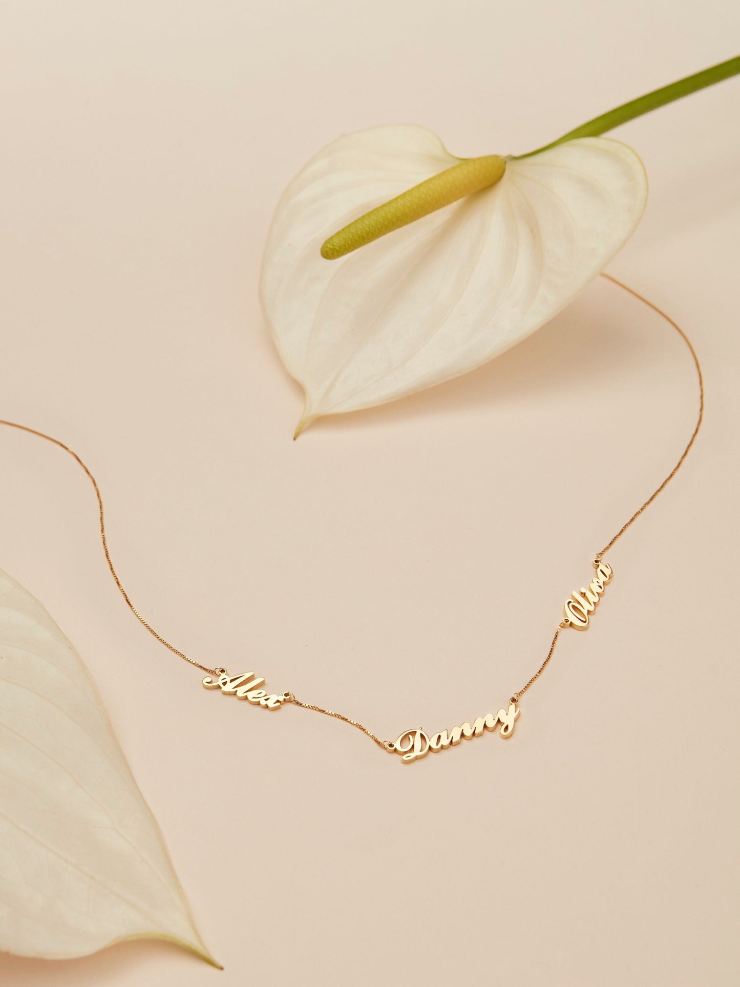 Mother's Day Gift | Multiple Name Necklace| Double Name Necklace| Triple Name Necklace| Children Names| Baby Shower Gift | Mom Gift