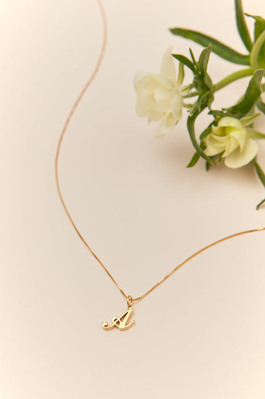 Ready To Ship| Mother's Day Gift| Letter Necklace | Custom Initial Necklace | Initial Charm Necklace | Personalized Gift