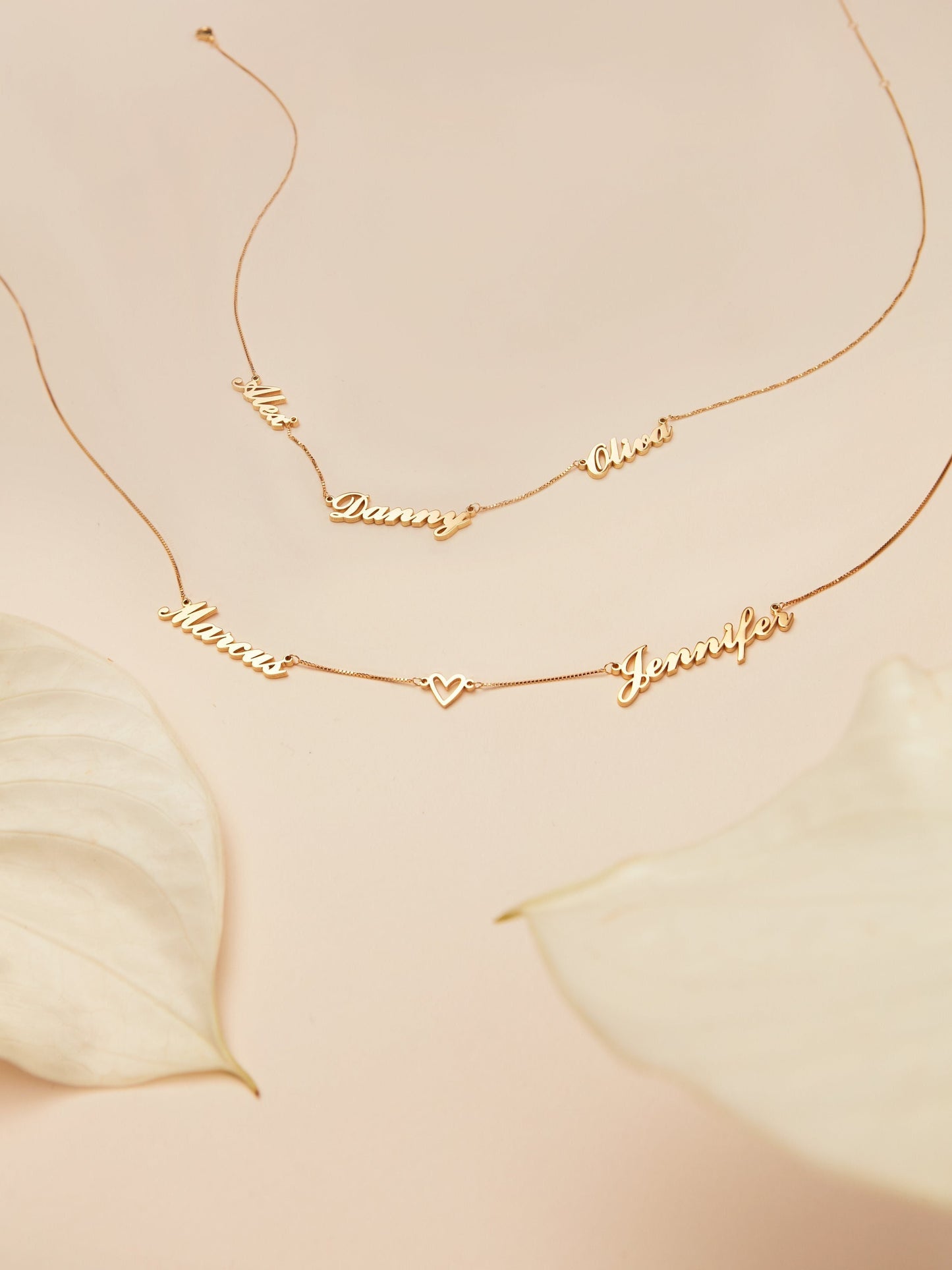Mother's Day Gift | Multiple Name Necklace| Double Name Necklace| Triple Name Necklace| Children Names| Baby Shower Gift | Mom Gift