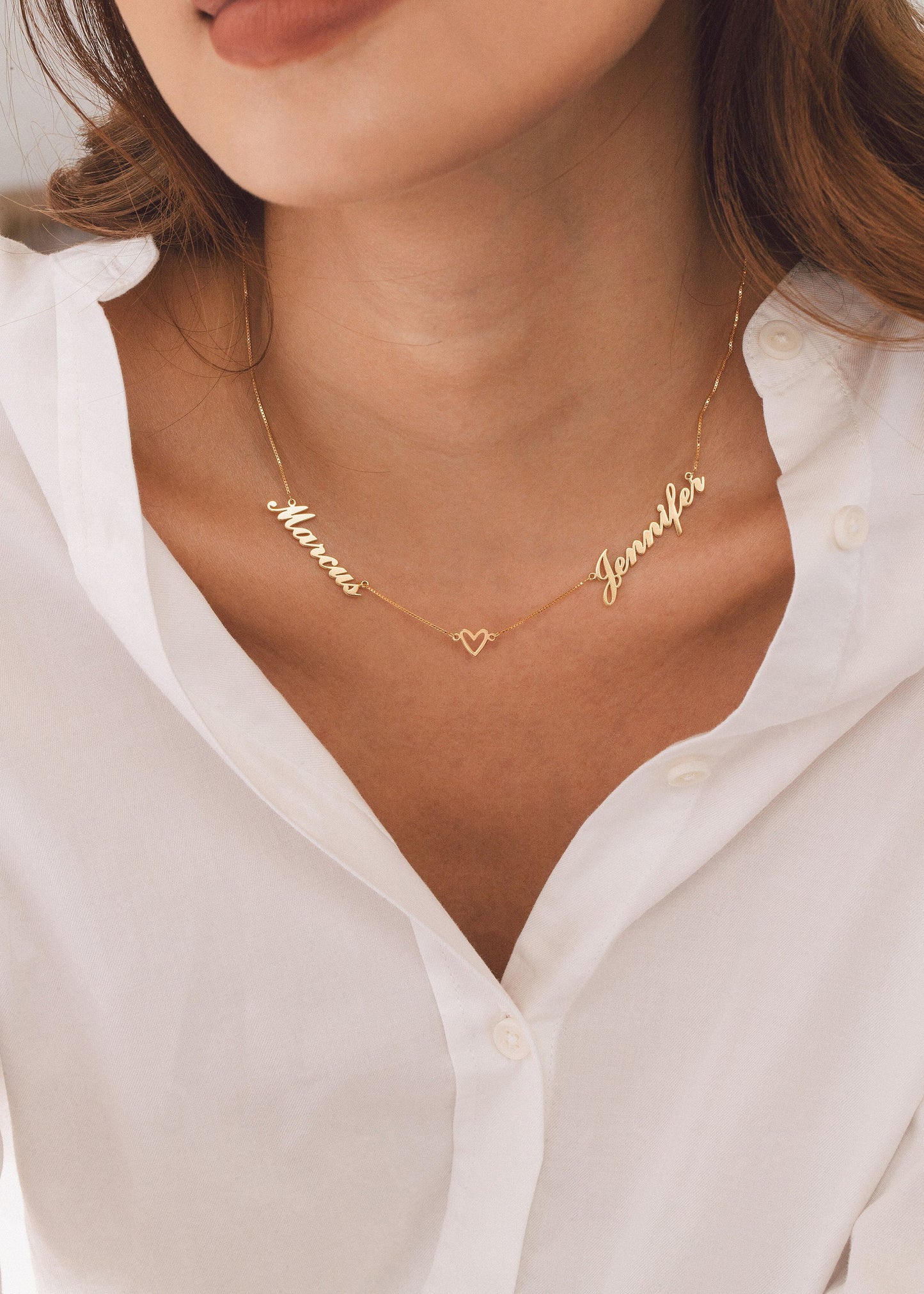 Mother's Day Gift | Multiple Name Necklace| Double Name Necklace| Triple Name Necklace| Children Names| Baby Shower Gift | Mom Gift