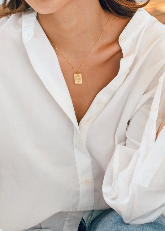 Mother's Day Gift | Multiple Birth Flower Necklace| Family Floral Necklace| Family Birth Flower Necklace| Custom Bouquet Necklace