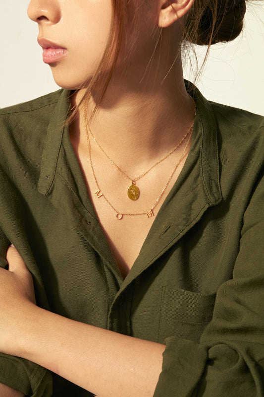 Ready To Ship | Motherhood Necklace | Mother's Day Gift | Mom Necklace | New Mom Gift | Pregnancy Necklace| Gift For Mom | Baby Shower Gift