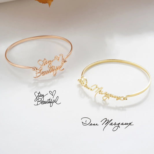 Memorial Signature Bracelet