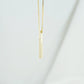 Coordinate Bar Necklace