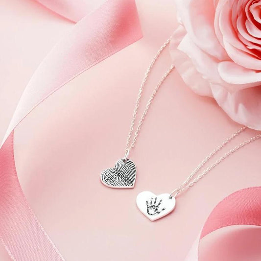 Heart Fingerprint Necklace