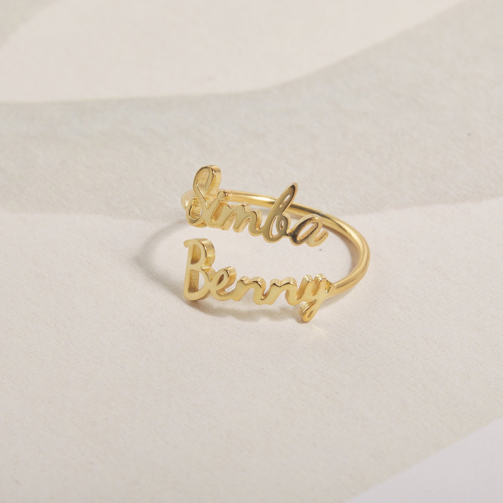 Personalized Children Name Ring | Family Name Ring | Dainty  Ring Jewelry | Stacking Name Ring | Personalized Stackable Ring | Gift for Mom