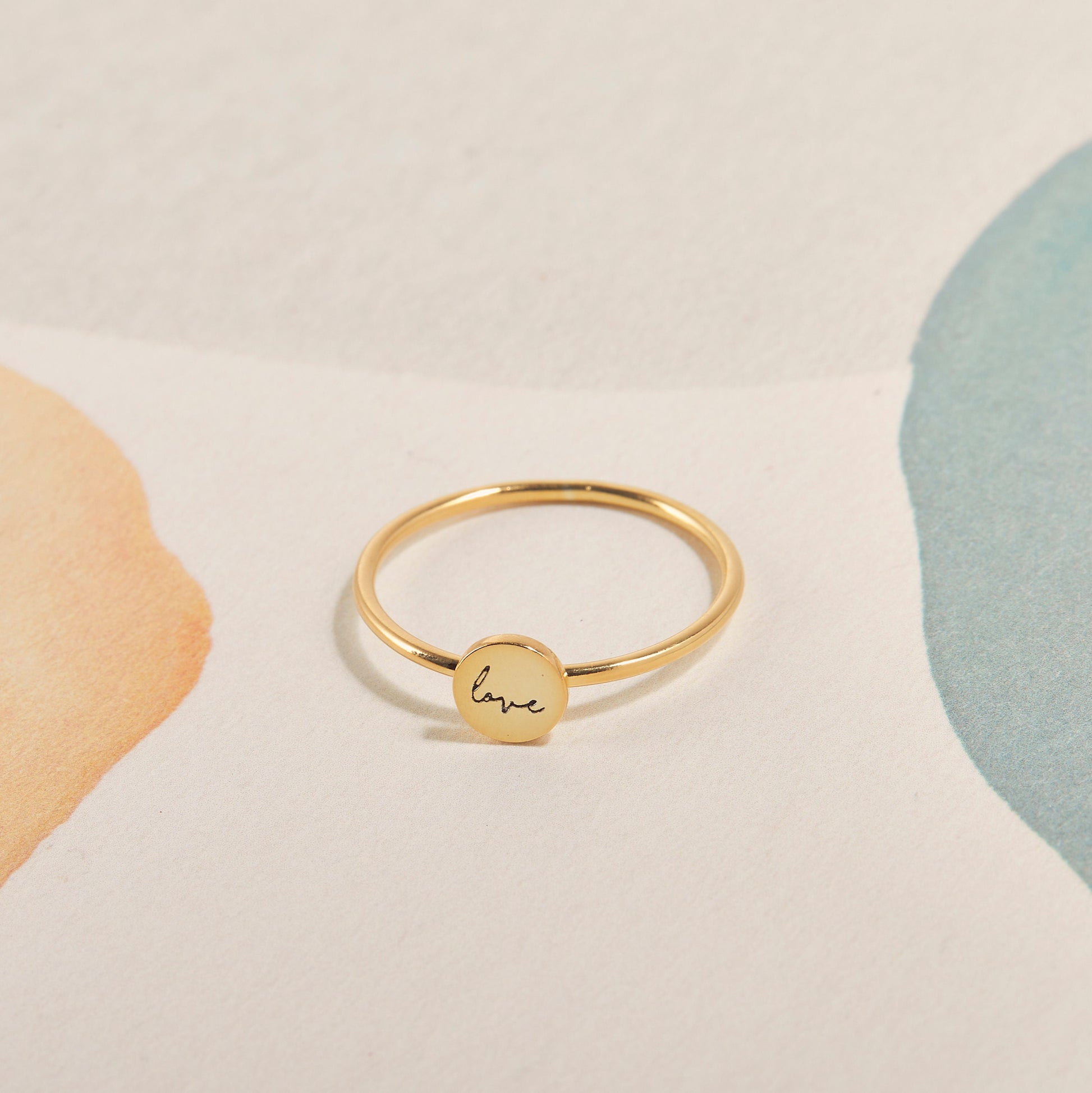 Personalized Stacking Ring | Engraved Dainty Ring | Custom Name Ring | Promise Silver Ring | Stackable Ring | Family Ring | Minimalist Ring