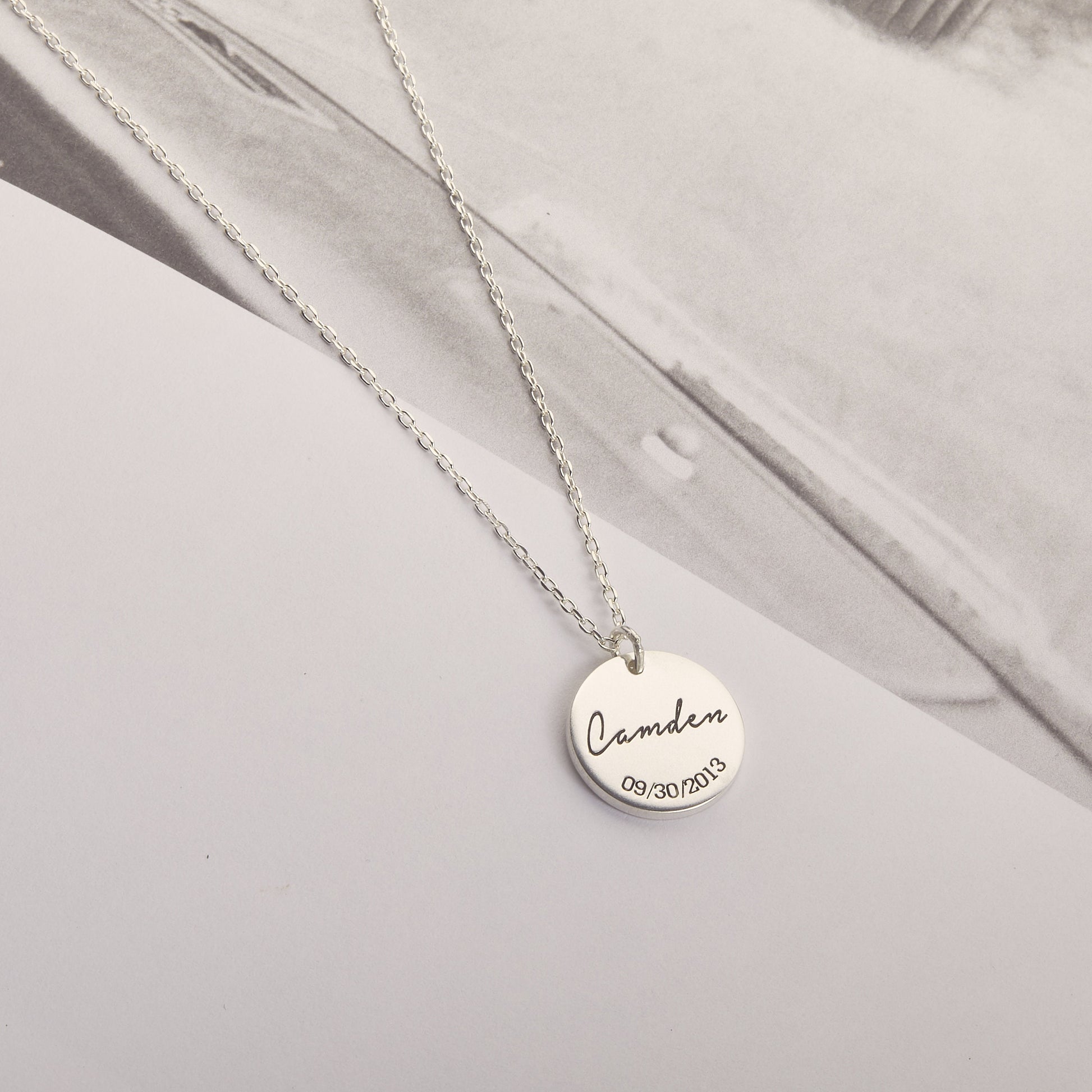 Thumbprint necklace | Handwriting Necklace | Memorial Necklace | Fingerprint Heart Necklace |  Signature necklace | Remembrance necklace