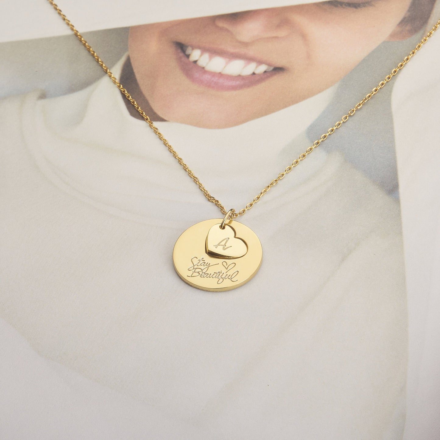 HandwritingHeart Necklace | Thumbprint necklace | Keepsake Necklace | Memorial Necklace | Signature necklace | Remembrance necklace