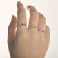 Birthstone Ring | Gemstone Ring | Birthstone Jewelry | Stacking Ring | Personalized  Stackable Ring | Family Ring | Dainty Promise Ring