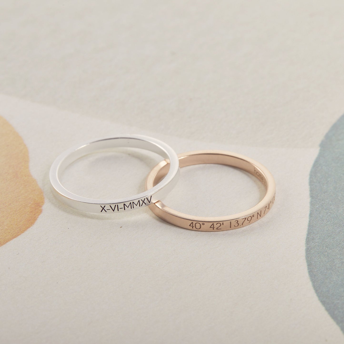 Personalized Dainty Ring