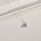 Valentine Gift for her | Signature necklace | Remembrance necklace | Fingerprint Heart Necklace | Handwriting Necklace | Memorial Necklace