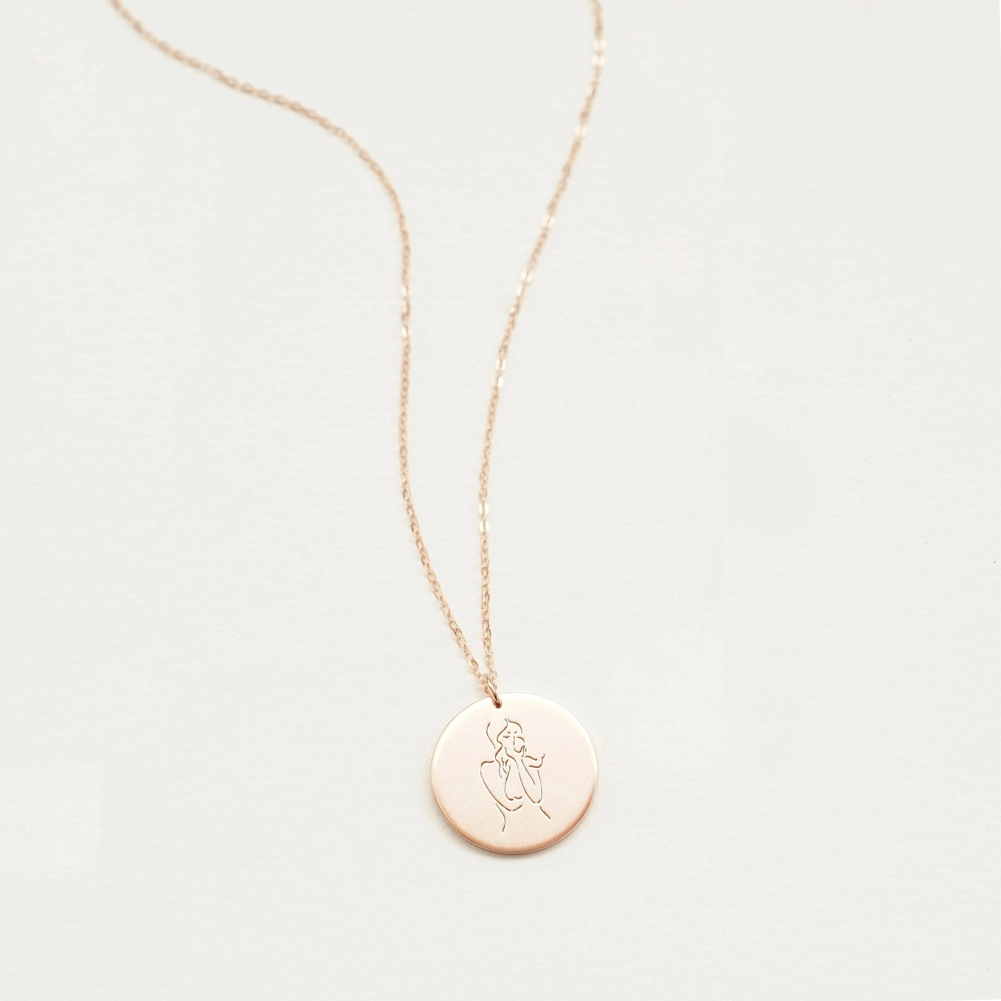 Mother's Day Gift | Mother Daughter Necklace| Gold Filled Mom Necklace | Personalized Jewelry for Her | Delicate Mom Necklace