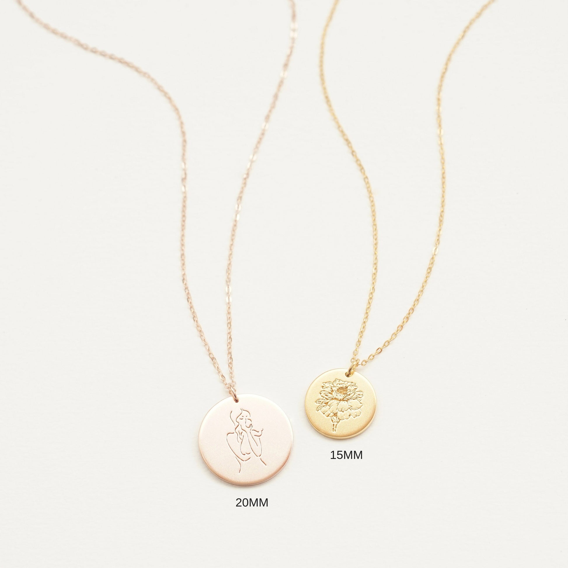 READY TO SHIP Pinky Promise Necklace | Graduation Gift | Custom Best Friend Necklace | Gold Filled Necklace | Delicate  Minimalist Necklace