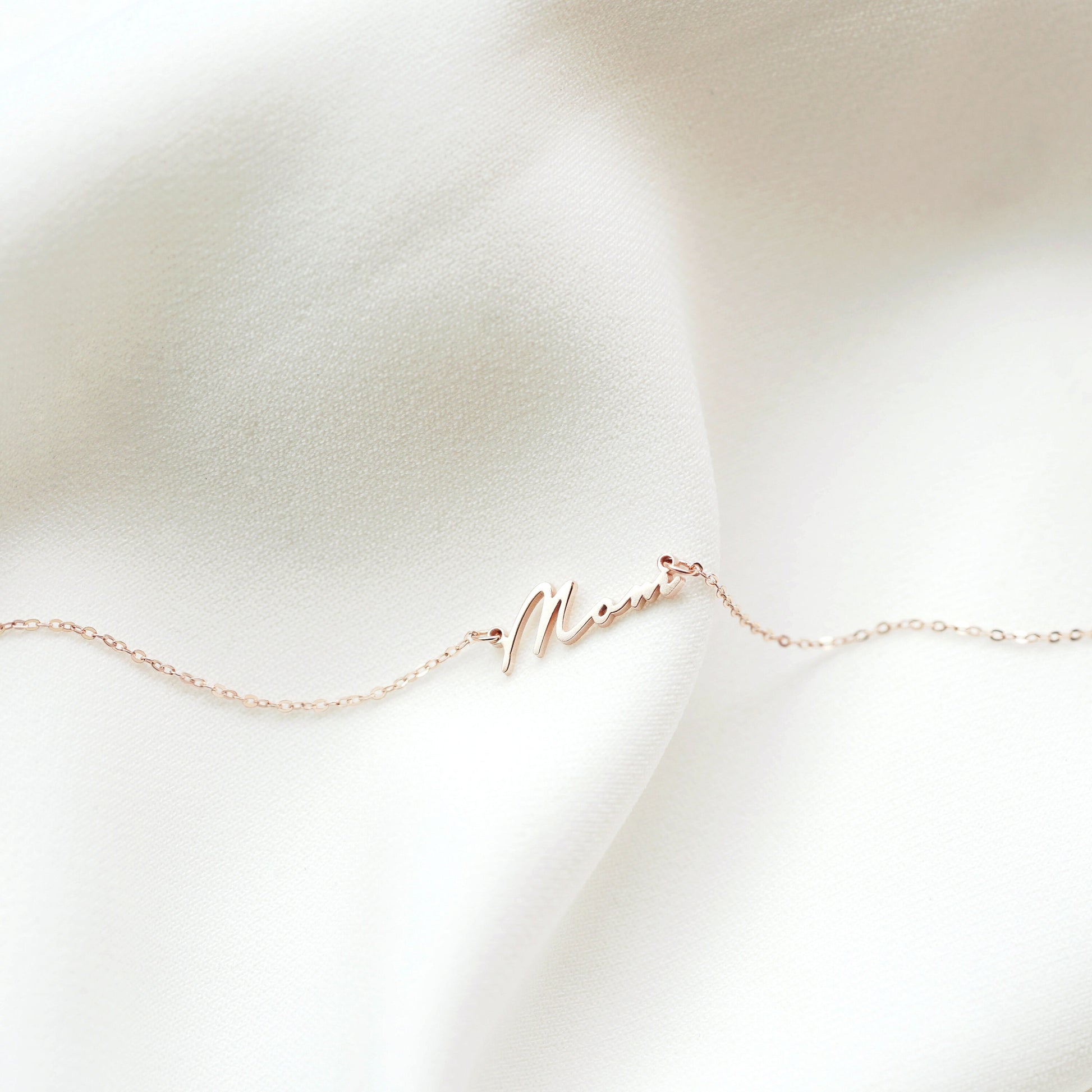 Ready to Ship | Mother's Day Gift | MOM - MAMA Necklace |Minimalist Necklace | Personalized Jewelry for Her | Delicate Mom Necklace