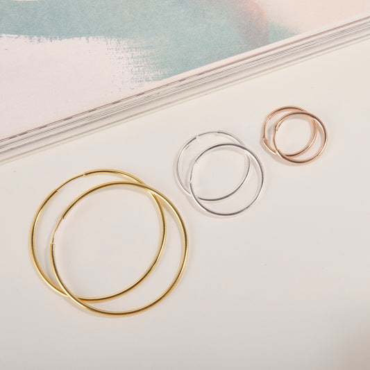 Dainty Hoop Earrings | Minimalist Gold Earrings | Simple Earrings | Bridal Earrings | Wedding Earrings | Bridesmaid Gifts