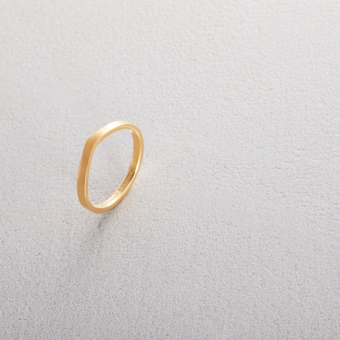 Valentine Gift for her | Custom Wishbone Ring | Engraved Dainty Ring | Name Ring | Promise Ring | Family Ring | Minimalist Ring