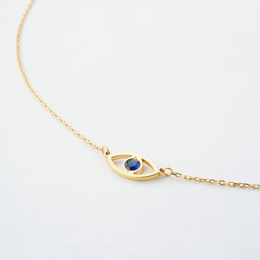 Blue Evil Eye Necklace