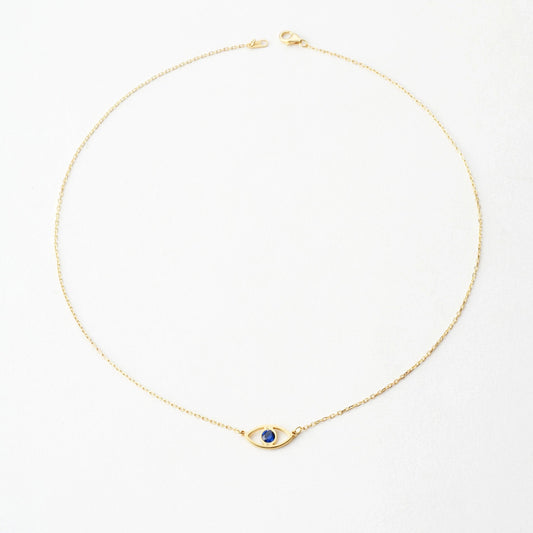 Blue Evil Eye Necklace