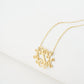 Custom Monogram Necklace | Name Initials Necklace | Monogrammed Necklace | Monogram Earrings | Children Name Necklace | Gift for mom