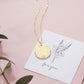 Personalized Lunar Phase Necklaces | Holiday Gift Idea for Sisters, Friends | Moon Phases Necklace | Moon Jewelry