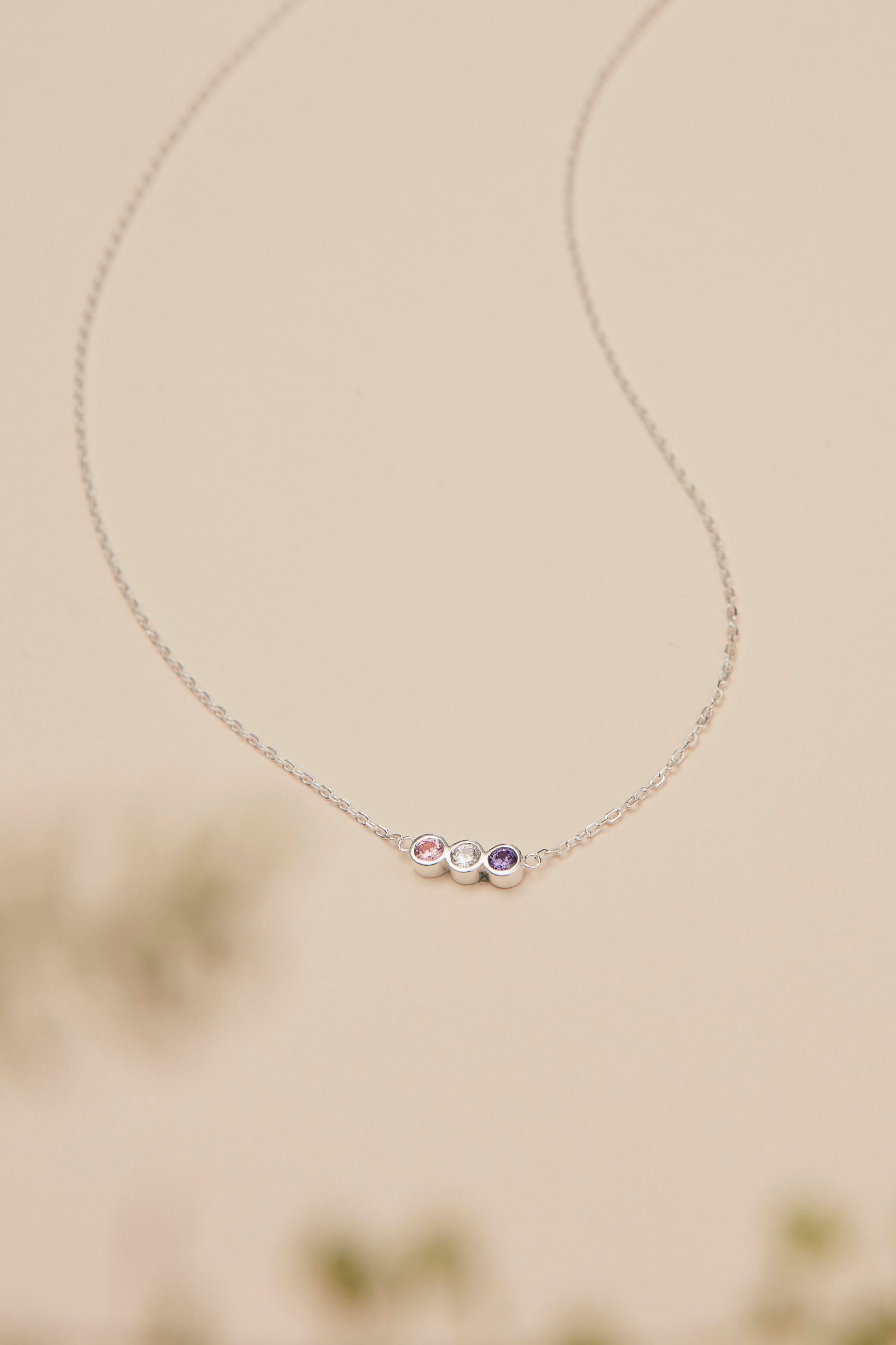 Mother's Day Gift, Dainty Birthstone Necklace, Personalized Birthstone Charm, Birth Month Jewelry, Gift For Her, Birthday Gift