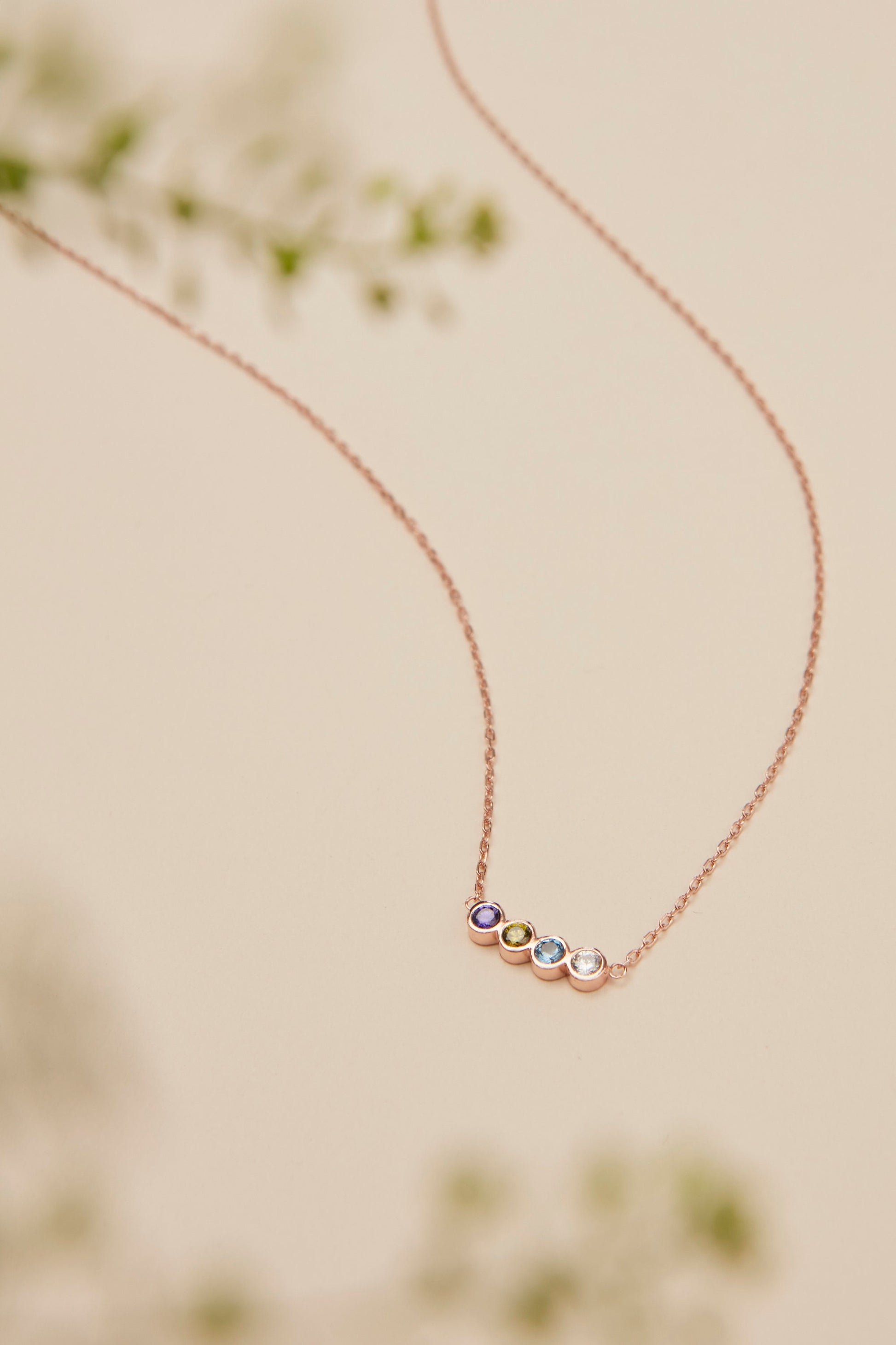 Mother's Day Gift, Dainty Birthstone Necklace, Personalized Birthstone Charm, Birth Month Jewelry, Gift For Her, Birthday Gift