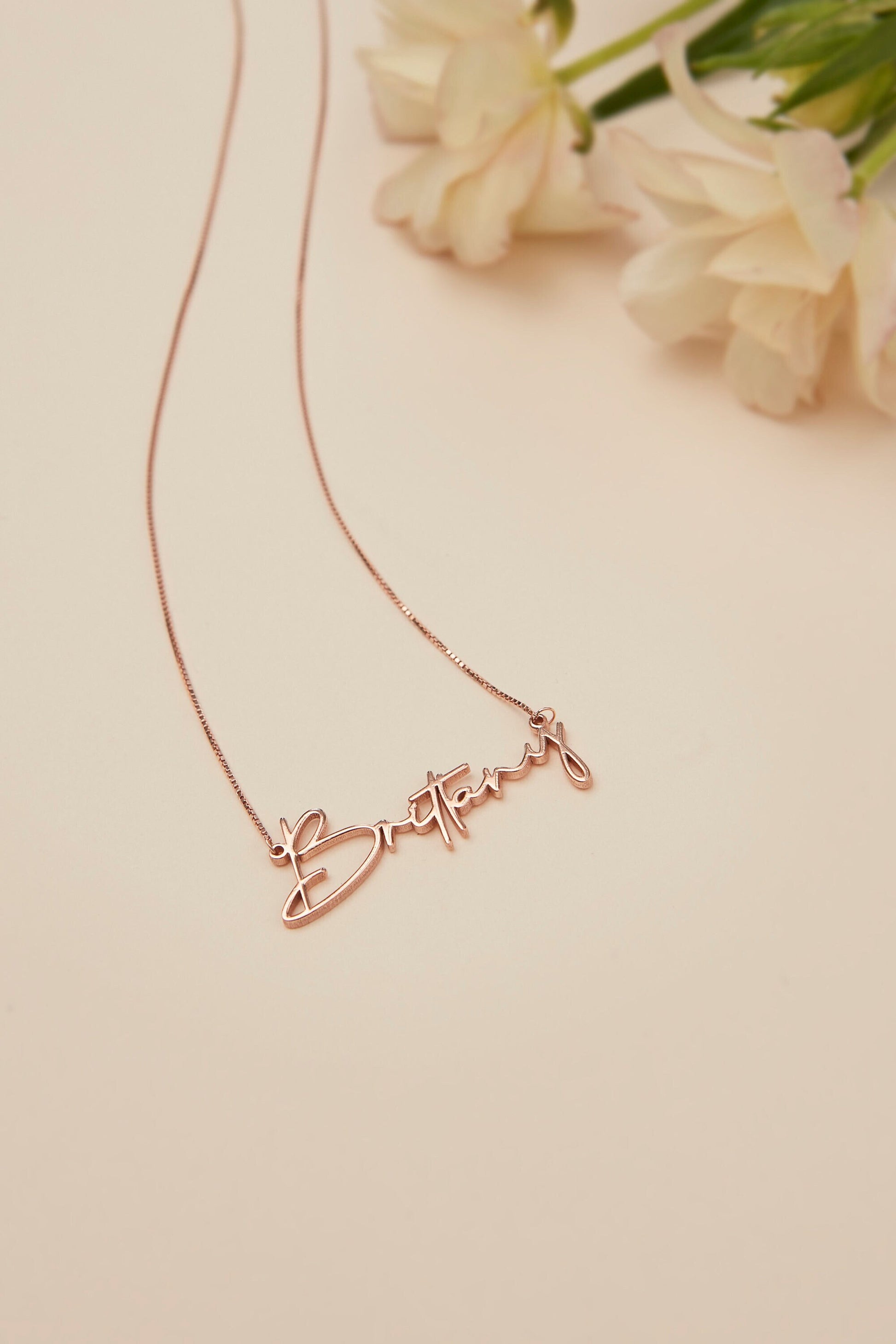 Mother's Day Gift | Custom Name Necklace| Minimal Script Name | Personalized Name Necklace | Personalized Gift | Bridesmaid Gift | Mom Gift
