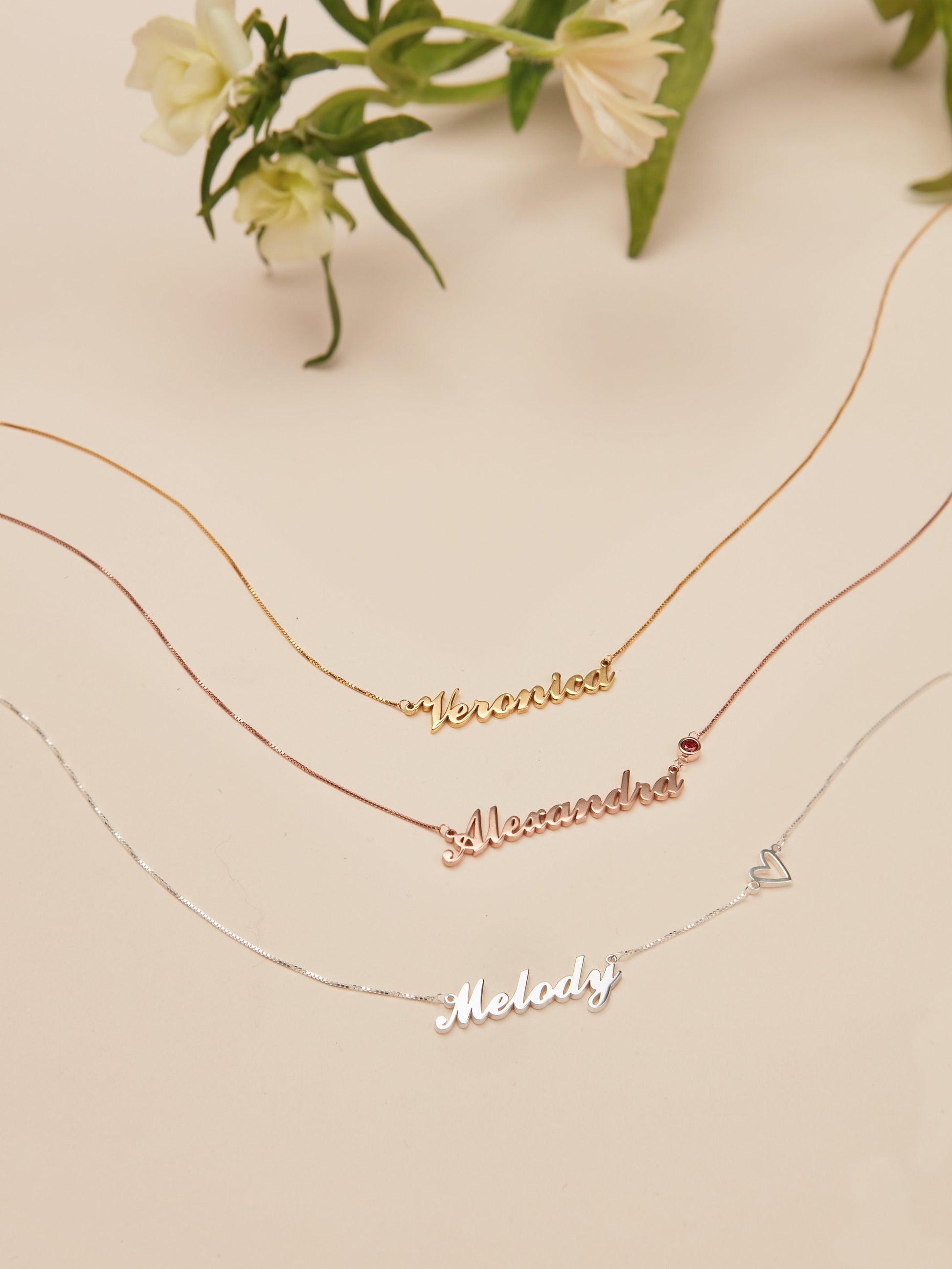 Mother's Day Gift | Custom Name Necklace| Minimal Script Name | Personalized Name Necklace | Personalized Gift | Bridesmaid Gift | Mom Gift