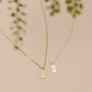 Mother's Day Gift| Dainty Bar Necklace| Mini Bar Jewelry| Personalized Bar Necklace| Engraved Bar Necklace  Personalized Gift