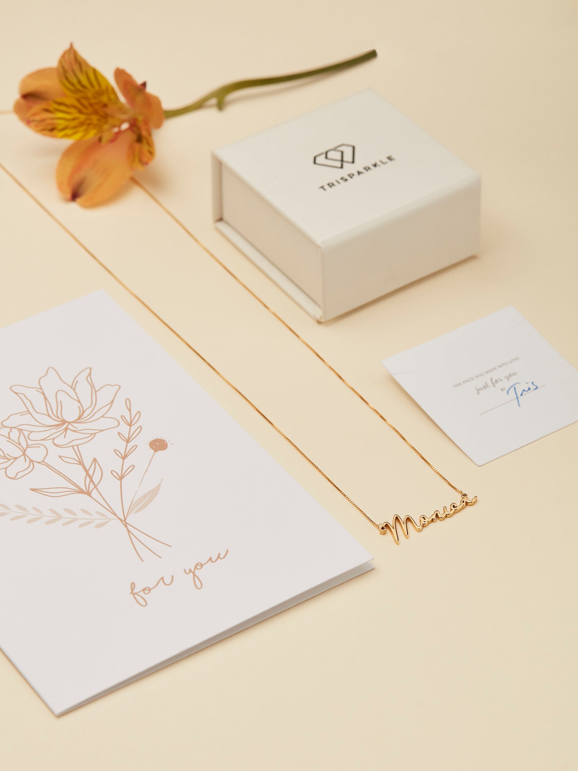 Mother's Day Gift | Custom Name Necklace| Minimal Script Name | Personalized Name Necklace | Personalized Gift | Bridesmaid Gift | Mom Gift