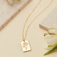 Birth Flower Necklace | Personalized Mother's Day Gift | Mother Daughter Necklace | Gold Filled Necklace | Delicate Custom Necklace for Mom