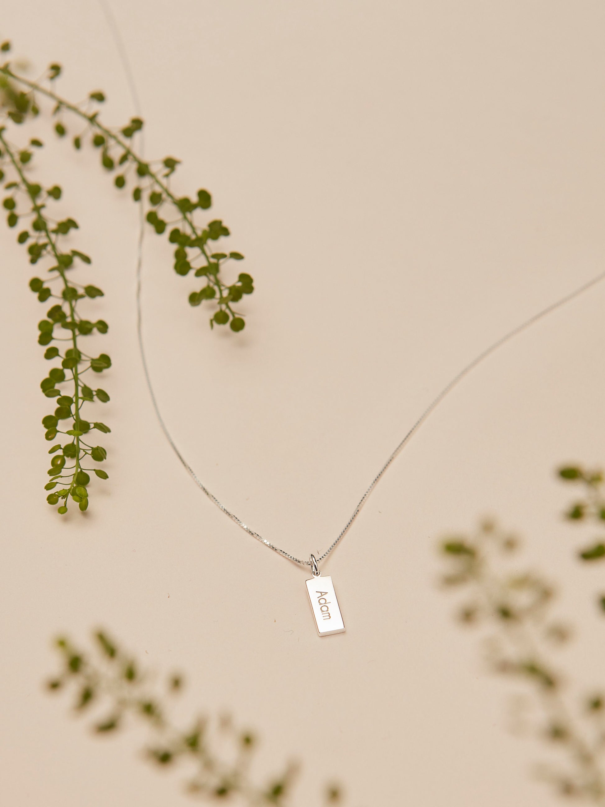 Mother's Day Gift| Dainty Bar Necklace| Mini Bar Jewelry| Personalized Bar Necklace| Engraved Bar Necklace  Personalized Gift