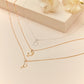 Ready To Ship| Mother's Day Gift| Letter Necklace | Custom Initial Necklace | Initial Charm Necklace | Personalized Gift