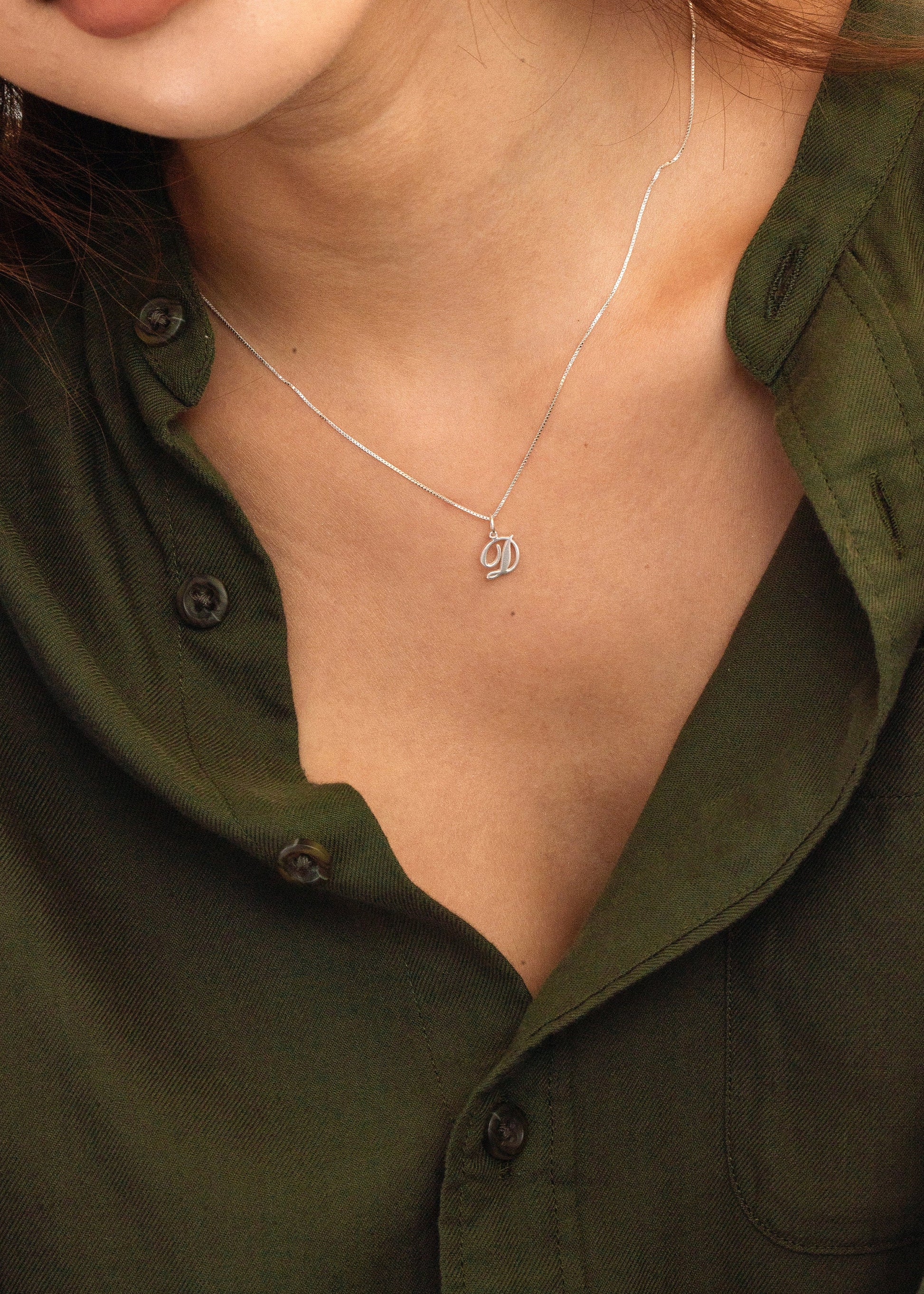 Ready To Ship| Mother's Day Gift| Letter Necklace | Custom Initial Necklace | Initial Charm Necklace | Personalized Gift