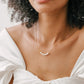 Pearl Bead Necklace |Minimalist Pearl Necklace | Custom Gift for Her |Dainty Pearl Jewelry| Bridesmaids Gifts | Simple Everyday Necklaces